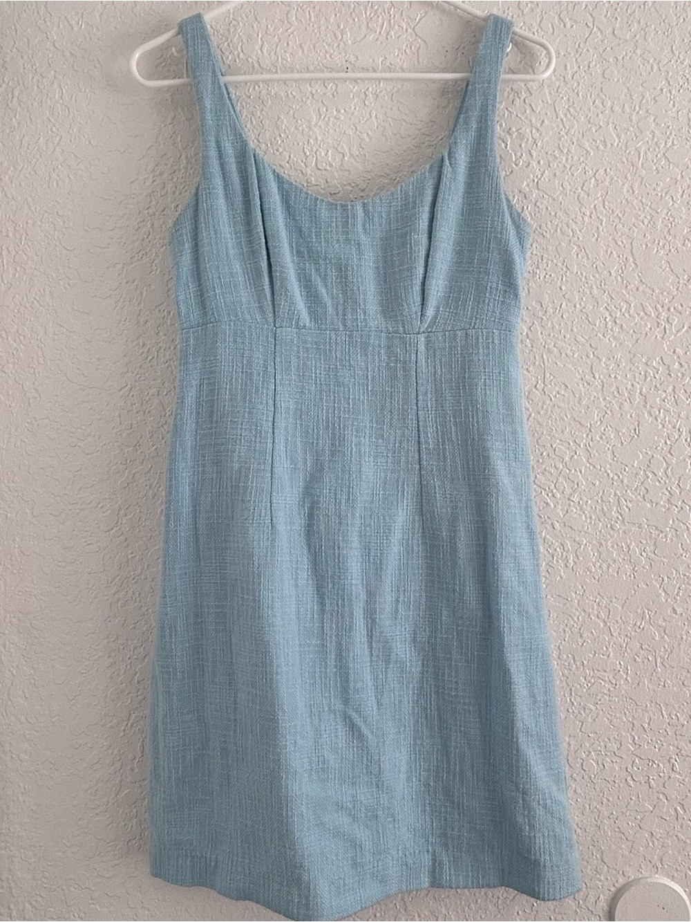 Abercrombie & Fitch Light Blue Scoop Neck Sundress
